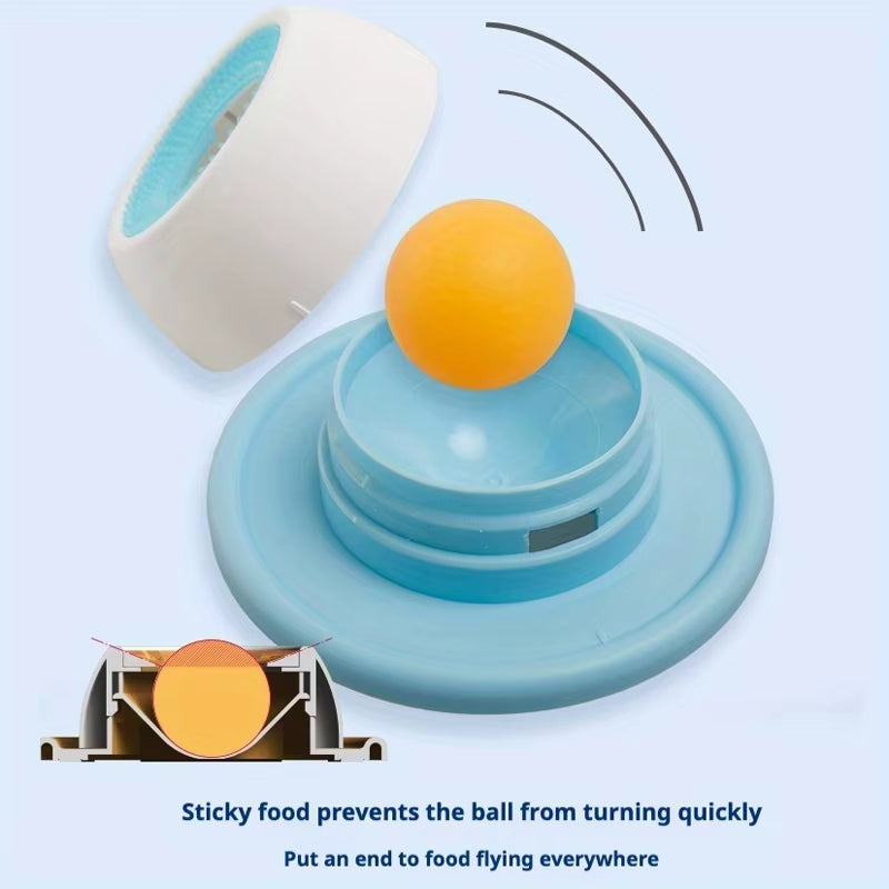 Interactive Dog & Cat Lick Bowl with Slow Feeder - Relieve Anxiety & Enhance Training for Puppies and Kittens