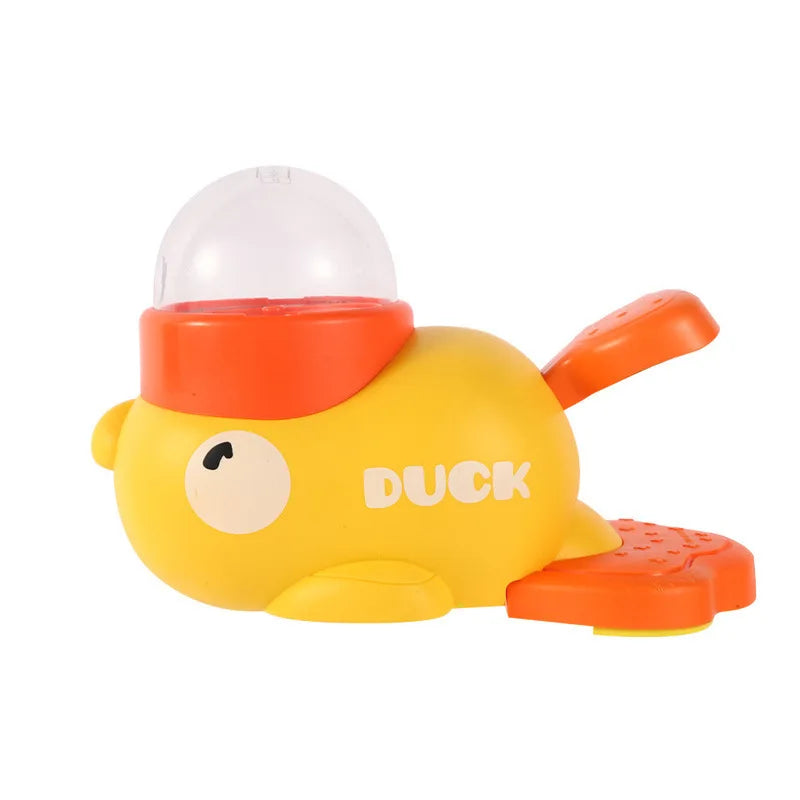 Engaging Dog Food Feeder - Cartoon Duck Design Puzzle Toy for Happy, Healthy Pets