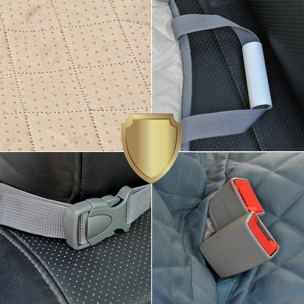 Ultimate Waterproof Dog Car Seat Cover - Safe and Comfortable Travel for Your Furry Friend