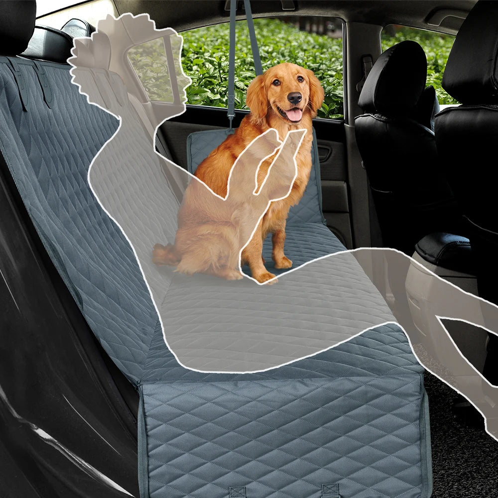 Ultimate Waterproof Dog Car Seat Cover - Safe and Comfortable Travel for Your Furry Friend