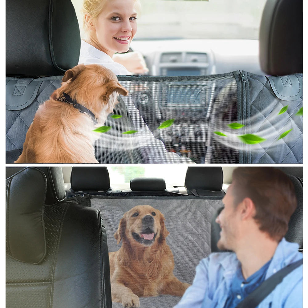 Ultimate Waterproof Dog Car Seat Cover - Safe and Comfortable Travel for Your Furry Friend