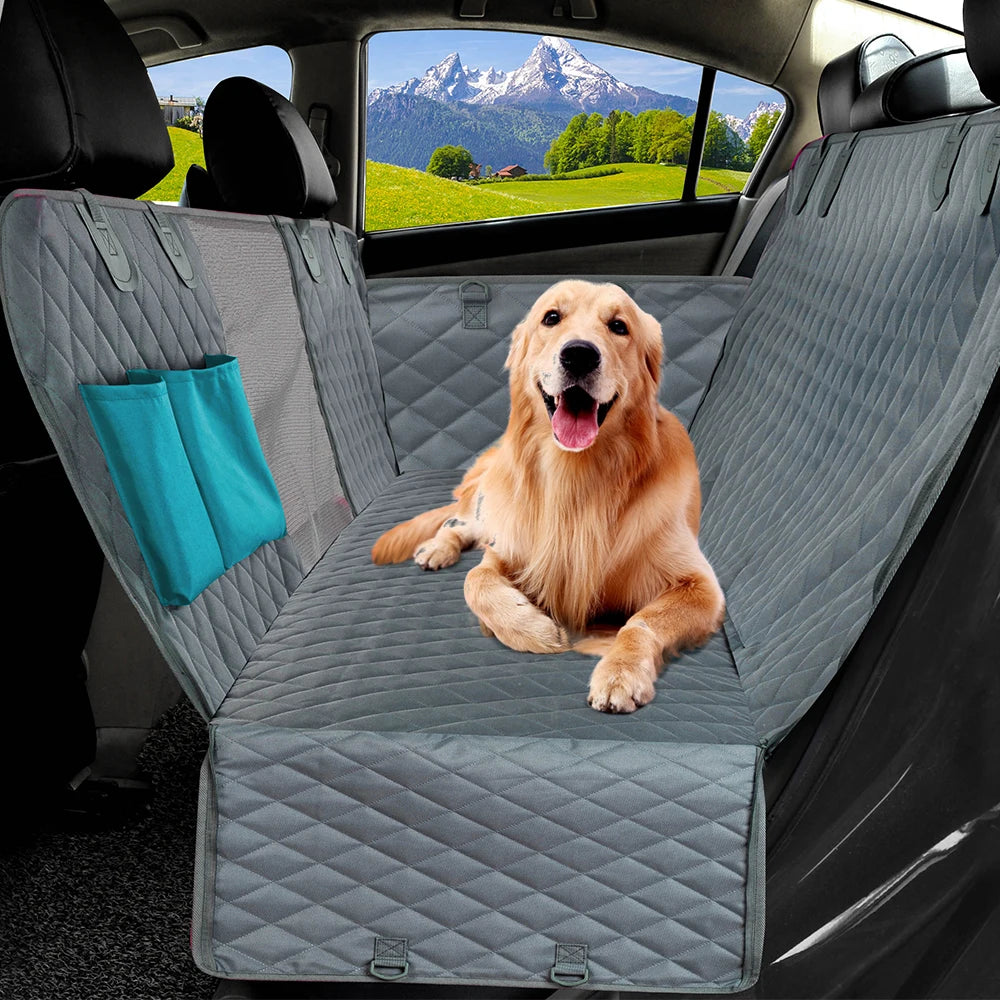 Ultimate Waterproof Dog Car Seat Cover - Safe and Comfortable Travel for Your Furry Friend
