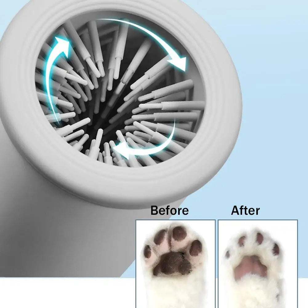 Effortless Clean Paws: The Ultimate Portable Electric Dog Paw Washer for Small to Medium Pets