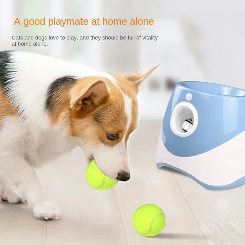 Revolutionary Automatic Dog Ball Launcher - Keep Your Pup Active and Engaged with Our Tennis Ball Catapult!