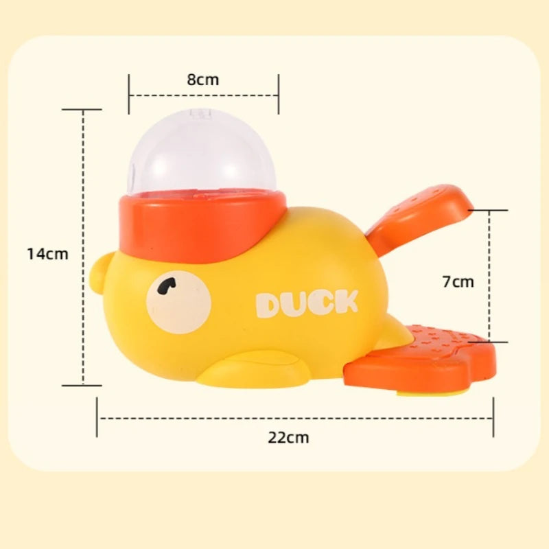 Engaging Dog Food Feeder - Cartoon Duck Design Puzzle Toy for Happy, Healthy Pets