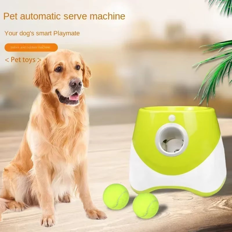 Revolutionary Automatic Dog Ball Launcher - Keep Your Pup Active and Engaged with Our Tennis Ball Catapult!