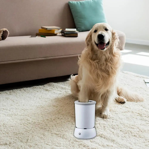 Effortless Clean Paws: The Ultimate Portable Electric Dog Paw Washer for Small to Medium Pets